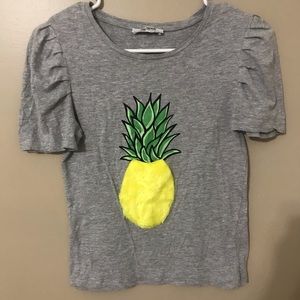 Zara Pinneapple Top
